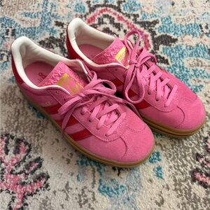 Adidas Women's Pink and Red Sneakers